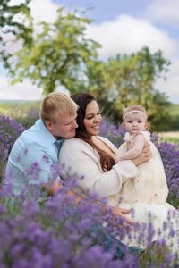 Image 2 of Lavender field family mini session Deposit for 2026