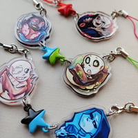 Image 3 of Magnetic Acrylic Charm "Fell"