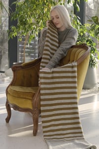 Image 1 of baby alpaca and merino throw
