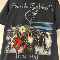 Image 2 of Black Sabbath 'Live Evil' Bootleg 00s M