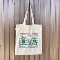 TURN THE RICH INTO COMPOST TOTE BAG
