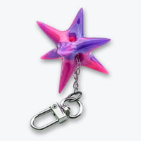 Image 1 of ALiEN DiCE bag charm PINKnPURPLE