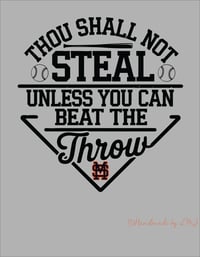 Image 1 of Thou Shall Not Steal Tee MSBBC