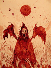 Ascension (original blood painting)