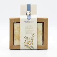 Image 1 of Olive Jasmine – Χειροποίητο Σαπούνι Ελαιολάδου (Exfoliation & Lifting)