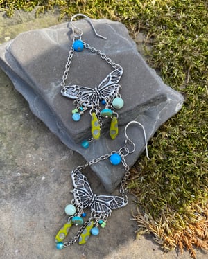 Image of Butterfly Dangle Delight Earrings