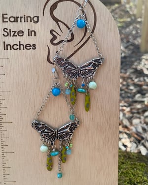 Image of Butterfly Dangle Delight Earrings