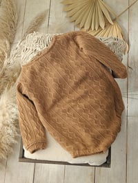 Image 3 of Photo prop | Boy bodysuit for photoshoot | Ari | camel | 12-15 months | 18-24 months