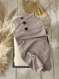 Image 1 of Photo prop | Sitter onesie for photoshoot | Ethan | age 9-12 months | latte color