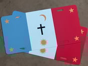 Image of Yaqui Flag License Plate