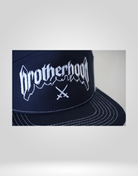 Image 2 of BROTHERHOOD Snap-Back Navy