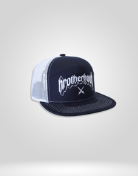 Image 3 of BROTHERHOOD Snap-Back Navy