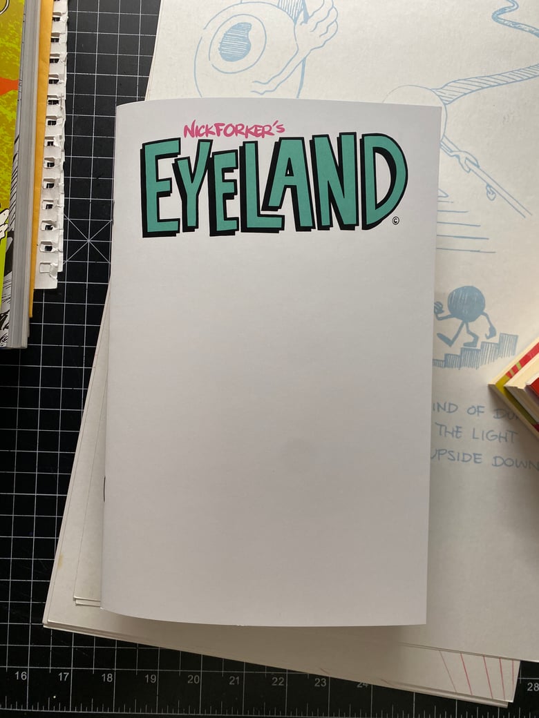 Image of EYELAND #17 - SKETCH COVER VARIANT!
