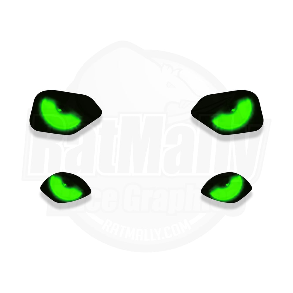 Image of Yamaha R1 R6 Headlight Stickers 2015>