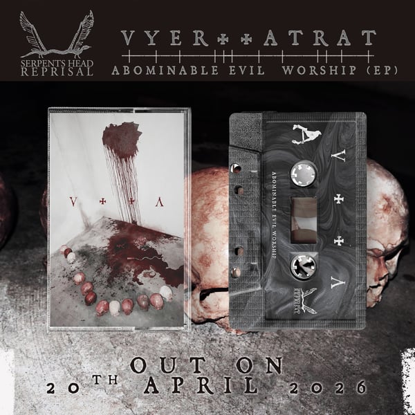 Image of VYER++ATRAT - Abominable Evil Worship Cassette 