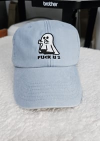 Image 3 of Ghost Middle Finger Cap