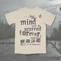 Image 2 of Forever Scarred Ivory T-Shirt