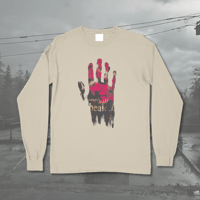 Image 1 of Forever Scarred Ivory Long Sleeve T-Shirt