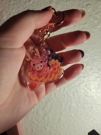 Image 3 of Missing Dearly [Glitter Acrylic Charm PRE-ORDER]