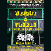 Image of Friday April 17th // WEIGHT & TREBLE // Cowley Club Brighton 