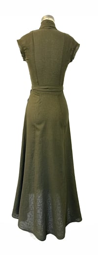Image 3 of Desdemona Dress in Olive