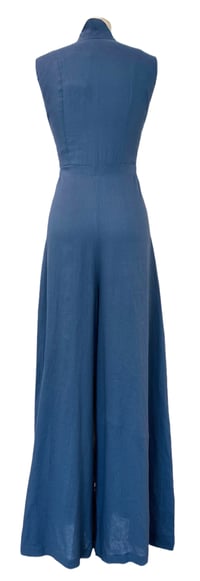 Image 3 of Augustus Blackwell Jumpsuit in Denim Linen