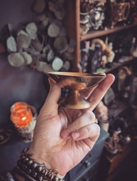 Image 2 of Mini brass offering dish