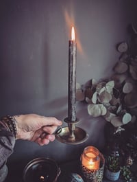 Image 1 of Solid brass chamber stick