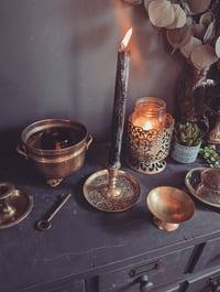 Image 2 of Ornate brass stand 