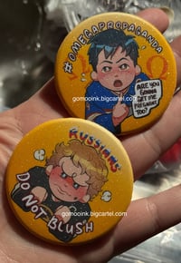 Image 1 of [PREORDER] Ilya and Shane Frosted Matte Pins