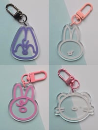 Image 2 of Minimal SKZOO Inspired Acrylic Keychain - Stray Kids