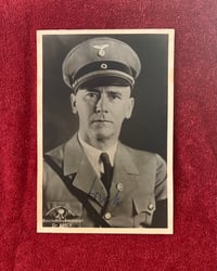 Image 1 of Inter-War (Nazi Germany) Reich Minister Wilhelm Frick Hand-Signed Photo (RPPC)