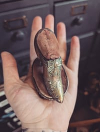 Image 3 of Antique shoe pin cushion 