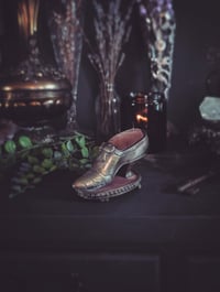 Image 1 of Antique shoe pin cushion 