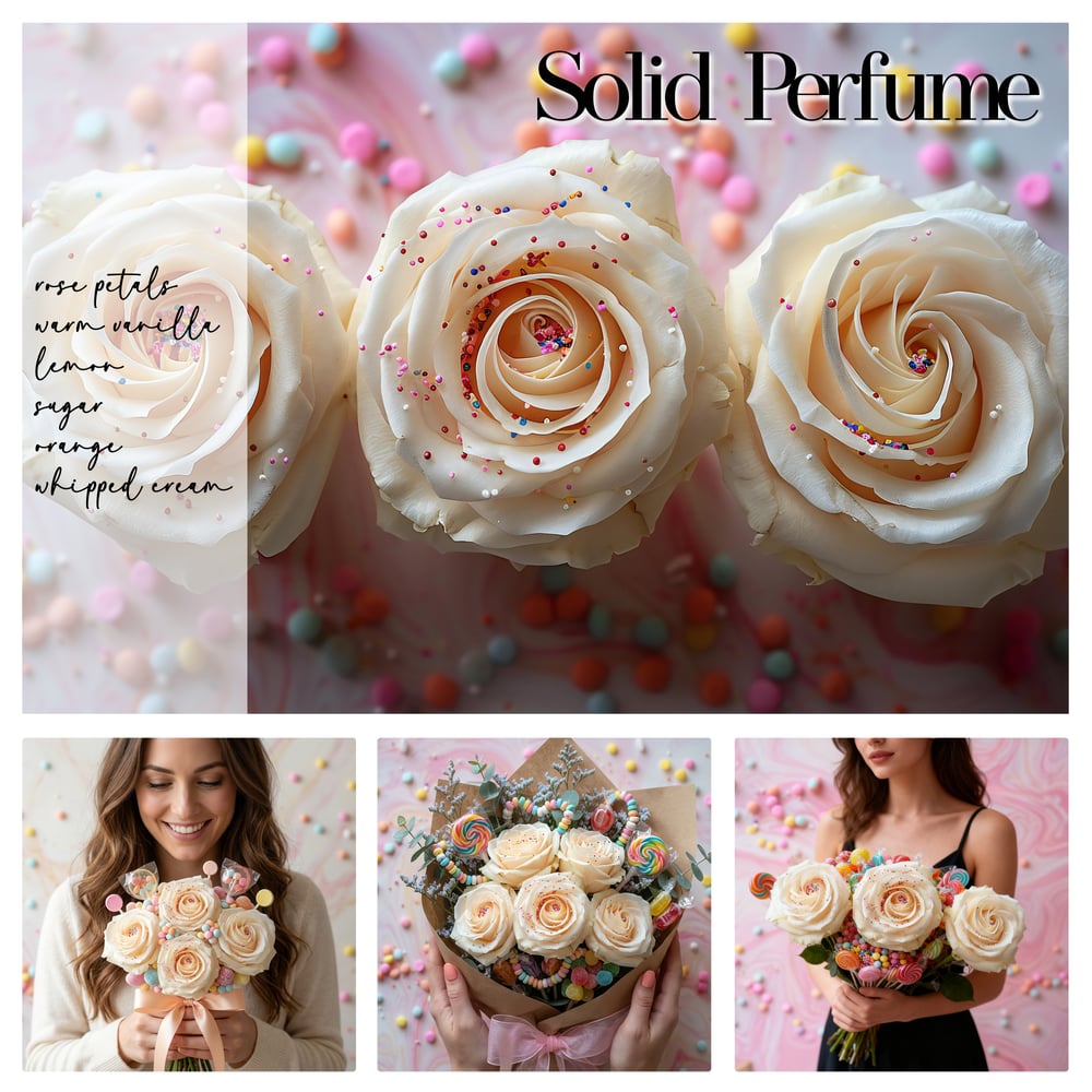 Image of SOLID Perfume - Sugared Rose Womens Perfume