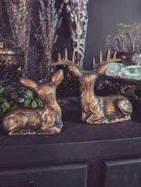 Image 3 of Brass deer 