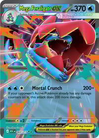 Mega Feraligatr ex - 043/217 - ME: Ascended Heroes - Near Mint