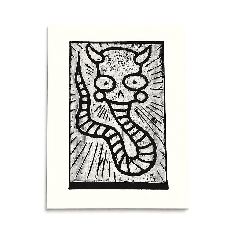 Image of A5 LINOCUT PRINT - #1