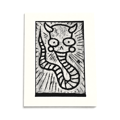 Image of A5 LINOCUT PRINT - #1