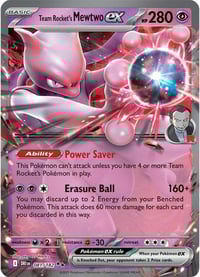 Team Rocket's Mewtwo ex - 081/182 - SV10: Destined Rivals - Near Mint