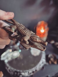 Image 2 of Brass alligator clip 