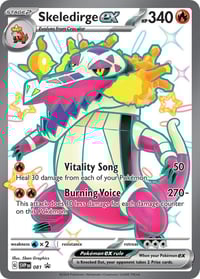 Skeledirge ex - 081 - SV: Scarlet & Violet Promo Cards - Near Mint