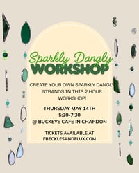 Image 1 of Sparkle Dangle Workshop on 5/14 ✨