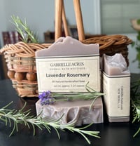 Image 3 of Lavender Rosemary Natural Herbal Essential Oil Soap