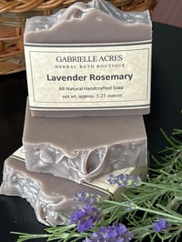 Image 5 of Lavender Rosemary Natural Herbal Essential Oil Soap