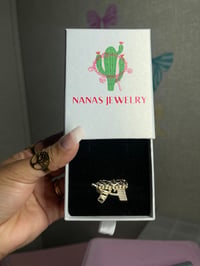 Gun nuggie ring size 8