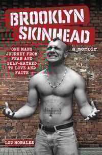 Brooklyn Skinhead A Memoir-Lou Morales Book Signed