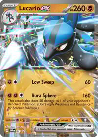 Lucario ex - 017 - SV: Scarlet & Violet Promo Cards - Near Mint