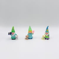 Image 3 of Whimsical Gnomes with Kitty Cats