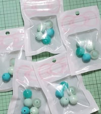 Image 2 of Teal Beads (465)
